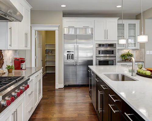 Kitchen at Bishops Gate by Evergreene Homes