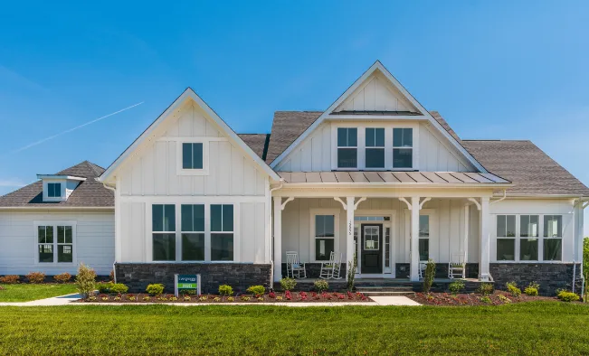 Robey floorplan at Millers Reserve in Loudoun County VA